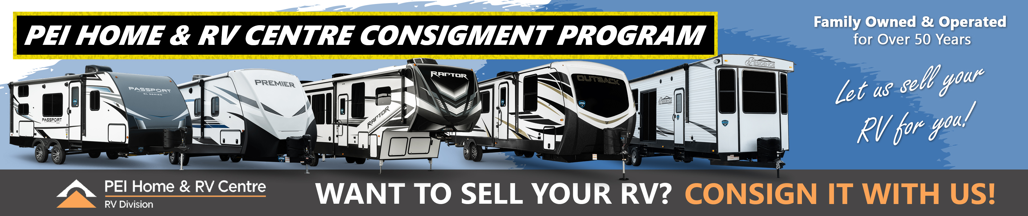 Consign Yur RV Banner